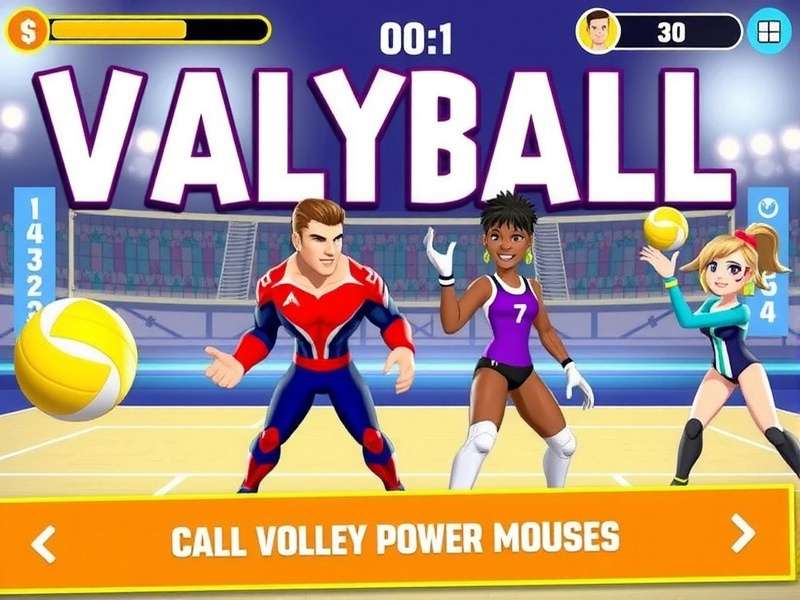 Volley Powerhouses Game Screenshot